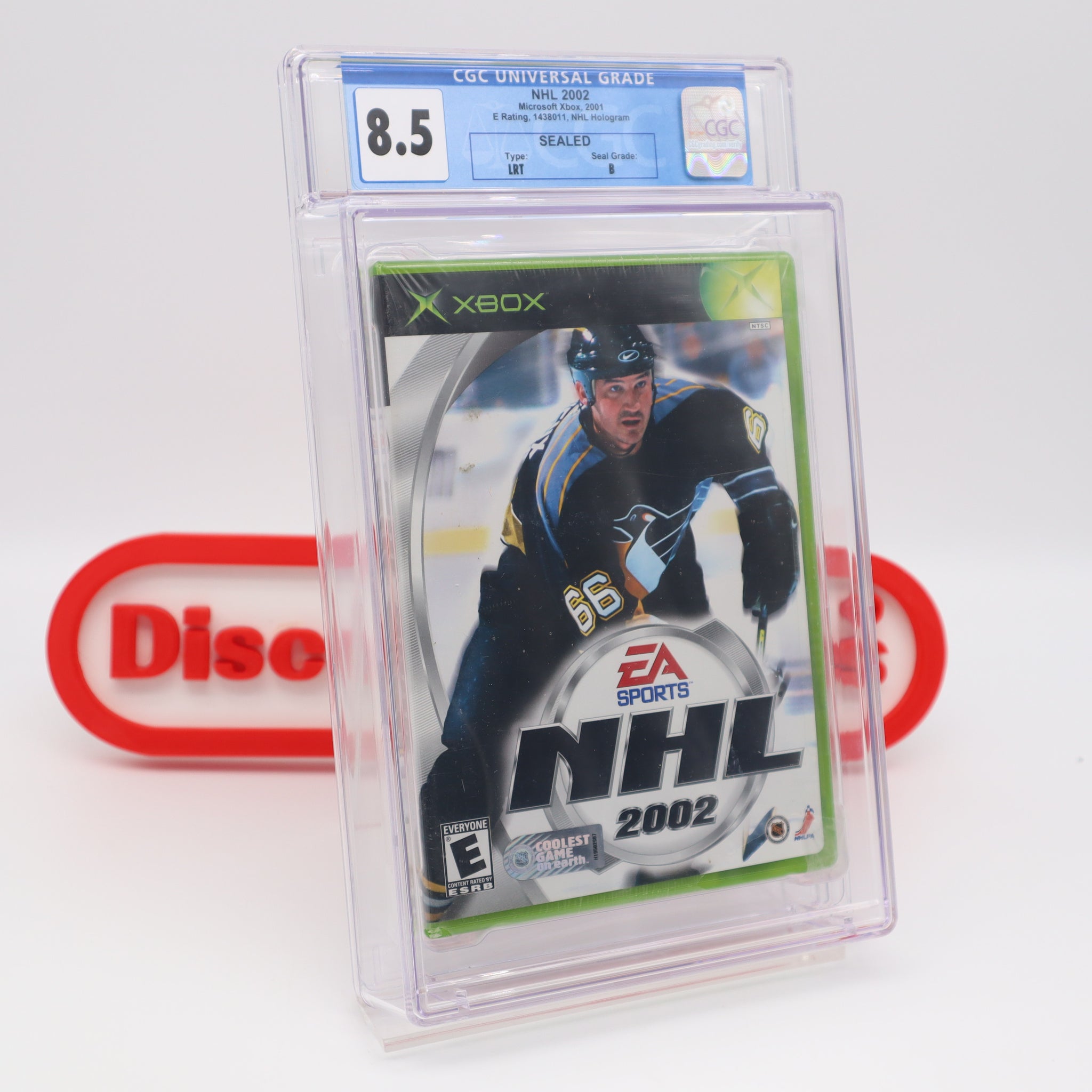 NHL 2002 - CGC GRADED 8.5 B! NEW & Factory Sealed! (XBOX