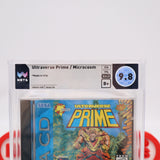 ULTRAVERSE PRIME / MICROCOSM (DOUBLE PACK!) - WATA GRADED 9.8 B+! NEW & Factory Sealed! (Sega CD)