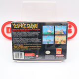 YOSHI'S SAFARI - NEW & Factory Sealed with Authentic V-Seam! (SNES Super Nintendo)