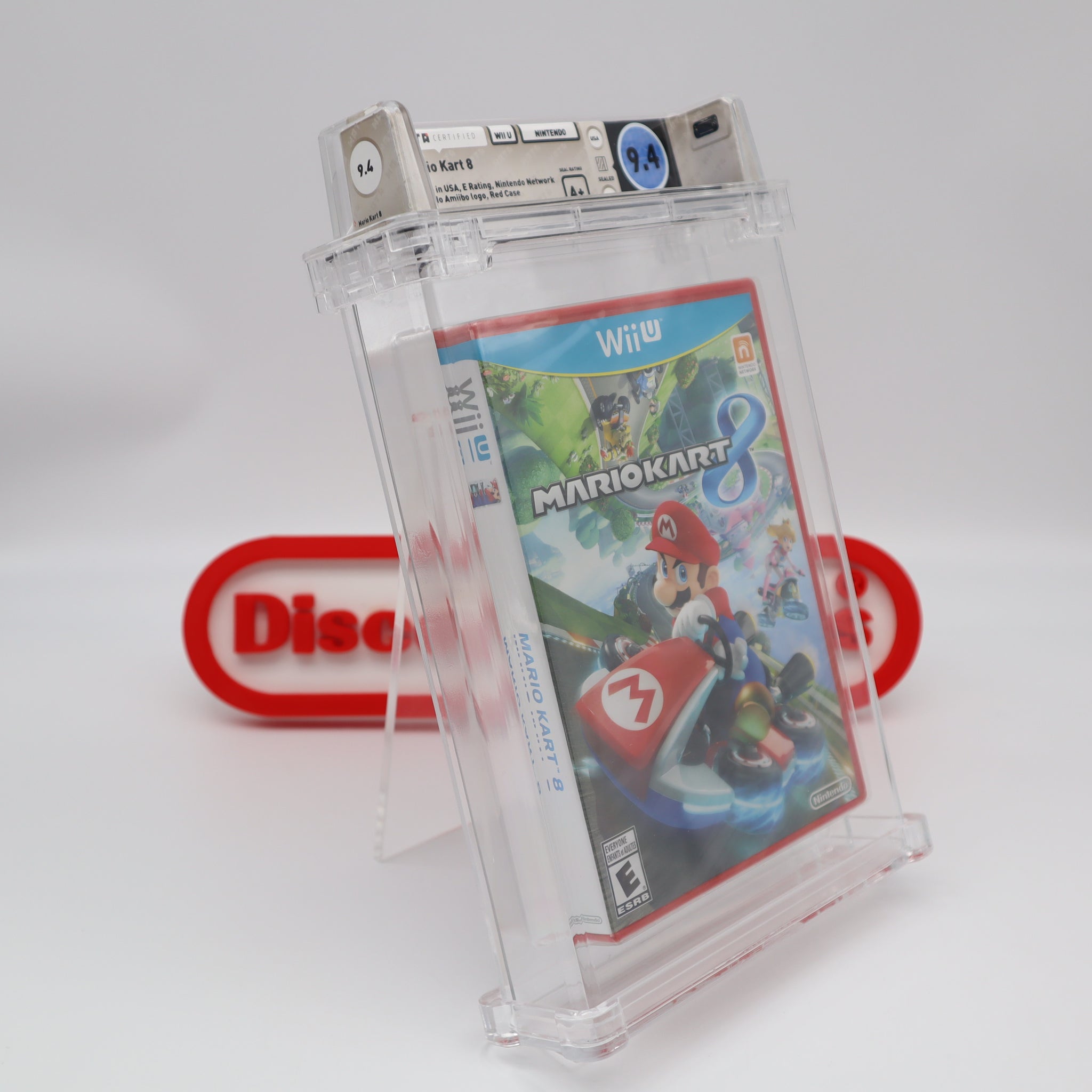 MARIO KART 8 - WATA GRADED 9.4 A+! NEW & Factory Sealed! (Nintendo