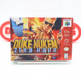 DUKE NUKEM: ZERO HOUR - NEW & Factory Sealed with Authentic V-Seam! (N64 Nintendo 64)