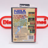 TECMO SUPER NBA BASKETBALL - NEW & Factory Sealed with Authentic Tube Seal! (Sega Genesis)