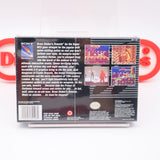 BRAM STROKER'S DRACULA - NEW & Factory Sealed with Authentic V-Seam! (SNES Super Nintendo)