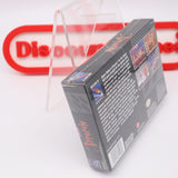 BRAM STROKER'S DRACULA - NEW & Factory Sealed with Authentic V-Seam! (SNES Super Nintendo)