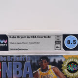 KOBE BRYANT IN NBA COURTSIDE - WATA GRADED 8.5 A+! NEW & Factory Sealed! (Nintendo 64 N64)