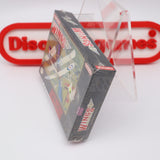 WINGS 2 II: ACES HIGH - NEW & Factory Sealed with Authentic V-Seam! (SNES Super Nintendo)