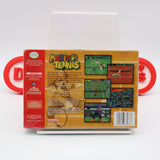 MARIO TENNIS - NEW & Factory Sealed with Authentic V-Overlap Seam! (N64 Nintendo 64)