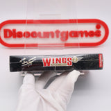 WINGS 2 II: ACES HIGH - NEW & Factory Sealed with Authentic V-Seam! (SNES Super Nintendo)