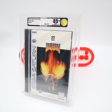 DOOM - VGA GRADED 85+ NM+ GOLD UNCIRCULATED! NEW & Factory Sealed! (Sega Saturn)