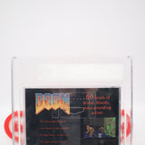 DOOM - VGA GRADED 85+ NM+ GOLD UNCIRCULATED! NEW & Factory Sealed! (Sega Saturn)