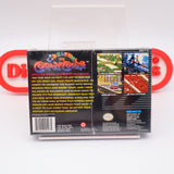 KID KLOWN / CLOWN IN CRAZY CHASE - NEW & Factory Sealed with Authentic V-Seam! (SNES Super Nintendo)