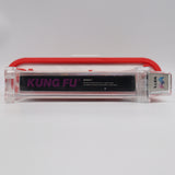 #366 - KUNG FU (Hangtab, Round SOQ, No Rev-A, 2 Code, No NES TM) - WATA GRADED 6.0 CIB (NES Nintendo) - THE DISCOUNTGAMES COLLECTION