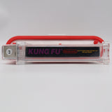 #366 - KUNG FU (Hangtab, Round SOQ, No Rev-A, 2 Code, No NES TM) - WATA GRADED 6.0 CIB (NES Nintendo) - THE DISCOUNTGAMES COLLECTION