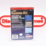 NES CLEANING KIT WITH SUPER MARIO COVER! NEW & Factory Sealed with Authentic 3-Sided Seam! (NES Nintendo)