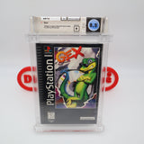 GEX (RIDGED LONGBOX!) WATA GRADED 8.5 B! NEW & Factory Sealed! (PS1 PlayStation 1)