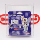 GAME BOY PRINTER PAPER - VGA GRADED 85+ MINT UNCIRCULATED! NEW & Factory Sealed! (Game Boy Original)