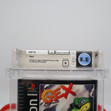 GEX (RIDGED LONGBOX!) WATA GRADED 8.5 B! NEW & Factory Sealed! (PS1 PlayStation 1)