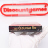 NES CLEANING KIT WITH SUPER MARIO COVER! NEW & Factory Sealed with Authentic 3-Sided Seam! (NES Nintendo)