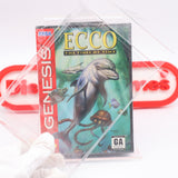 ECCO THE DOLPHIN 2: THE TIDES OF TIME - NEW & Factory Sealed with Authentic V-Overlap Seam! (Sega Genesis)