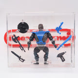 MOTU / HE-MAN MASTERS OF THE UNIVERSE: POWER CUBE SENEKTOR PROTOTYPE! CAS GRADED 95!
