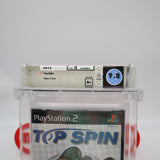 TOP SPIN TENNIS / TOPSPIN - WATA GRADED 9.8 A+! NEW & Factory Sealed! (PS2 PlayStation 2)