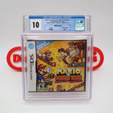 MARIO VS. DONKEY KONG: MINI-LAND MAYHEM! - PERFECT/HIGHEST GRADED CGC 10 A++! NEW & Factory Sealed! (Nintendo DS)