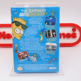 THE SIMPSONS: BART VS. THE SPACE MUTANTS - NEW & Factory Sealed with Authentic H-Seam! (NES Nintendo)