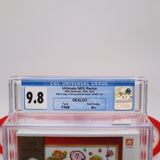 ULTIMATE NES NINTENDO REMIX - CGC GRADED 9.8 A++! NEW & Factory Sealed! (Nintendo 3DS)