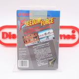 FREEDOM FORCE - ROUND SEAL OF QUALITY! NEW & Factory Sealed with Authentic H-Seam! (NES Nintendo)