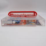 1987 ARMY ANTS: BLUE ARMY GENERAL MC-ANTHER CARDED 8-PACK! CAS GRADED 75! BRAND NEW & FACTORY SEALED!