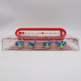 1987 ARMY ANTS: BLUE ARMY GENERAL MC-ANTHER CARDED 8-PACK! CAS GRADED 75! BRAND NEW & FACTORY SEALED!