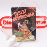 DESERT COMMANDER - NEW & Factory Sealed with Authentic H-Seam! (NES Nintendo)