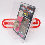 EWOK: LUMAT WITH COLLECTOR'S COIN! 92 BACK - NEW Authentic & Factory Sealed + STAR CASE! (MOC Vintage Star Wars Figure)