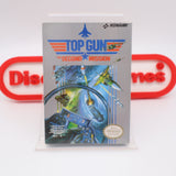 TOP GUN: THE SECOND MISSION - NEW With DISTRIBUTOR SEAL! (NES Nintendo)