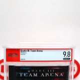 QUAKE III 3: TEAM ARENA - PSA/WATA GRADED 9.8 A++! NEW & Factory Sealed! (PC Windows Computer Game)