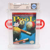 #130 - CHAMPIONSHIP POOL - WATA GRADED 9.4 A+ (NES Nintendo) - THE DISCOUNTGAMES COLLECTION