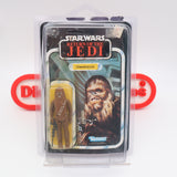 CHEWBACCA - 65 BACK - NEW Authentic & Factory Sealed + STAR CASE! (MOC Vintage Star Wars Figure)