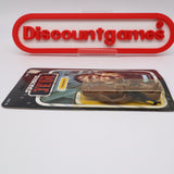 CHEWBACCA - 65 BACK - NEW Authentic & Factory Sealed + STAR CASE! (MOC Vintage Star Wars Figure)