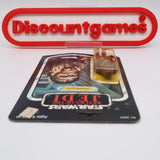 CHEWBACCA - 65 BACK - NEW Authentic & Factory Sealed + STAR CASE! (MOC Vintage Star Wars Figure)