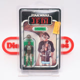 LANDO CALRISSIAN SKIFF GUARD DISGUISE - 65 BACK - NEW Authentic & Factory Sealed + STAR CASE! (MOC Vintage Star Wars Figure)