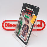 LANDO CALRISSIAN SKIFF GUARD DISGUISE - 65 BACK - NEW Authentic & Factory Sealed + STAR CASE! (MOC Vintage Star Wars Figure)