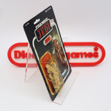 HAN SOLO IN TRENCH COAT - 79 BACK - NEW Authentic & Factory Sealed + STAR CASE! (MOC Vintage Star Wars Figure)