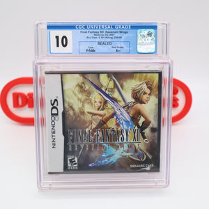 FINAL FANTASY XII 7: REVENANT WINGS - PERFECT GRADED CGC 10 A++! NEW & Factory Sealed! (Nintendo DS)