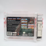 ROAD RIOT 4WD - WATA GRADED 7.5 A! TOP OF THE POP (only 2!) NEW & Factory Sealed! (SNES Super Nintendo)
