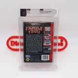 FAMILY FEUD - WATA TOP OF THE POP / EARLY PRINT CLAMSHELL! GRADED 9.8 A++! NEW & Factory Sealed with Authentic Tube Seal! (Sega Genesis)