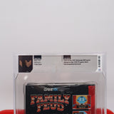 FAMILY FEUD - WATA TOP OF THE POP / EARLY PRINT CLAMSHELL! GRADED 9.8 A++! NEW & Factory Sealed with Authentic Tube Seal! (Sega Genesis)