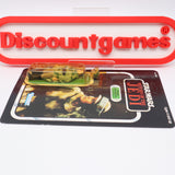 PRINCESS LEIA ORGANA IN COMBAT PONCHO - 77 BACK - NEW Authentic & Factory Sealed + STAR CASE! (MOC Vintage Star Wars Figure)