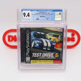 TEST DRIVE 5 V (DODGE VIPER COVER!) - CGC GRADED 9.4 A+! NEW & Factory Sealed! (PS1 PlayStation 1)