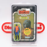WALRUS MAN - 21 BACK - NEW Authentic & Factory Sealed + STAR CASE! (MOC Vintage Star Wars Figure)