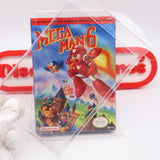 MEGA MAN 6 / MEGAMAN VI - NEW & Factory Sealed with Authentic H-Seam! (NES Nintendo)
